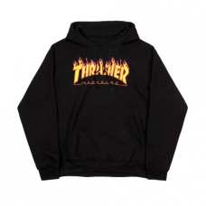 Sudadera Thrasher Flame Negra