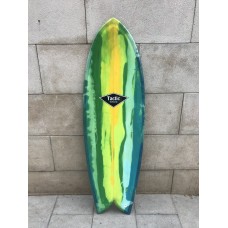 Tabla Surf Tactic Retro Fish 5'8 Multicolor