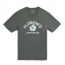 CAMISETA FLORENCE HIBISCUS DARK SAGE