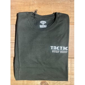 CAMISETA MANGA CORTA TACTIC GOTHIC VERDE 