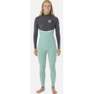 Traje Neopreno Rip Curl E Bomb Zip Free 4/3 Green