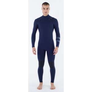 Traje Neopreno Hurley Plus 4/3 Chest Zip navy