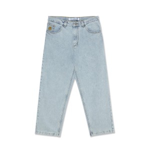 Pantalón Largo Polar 93 Denim Light Blue