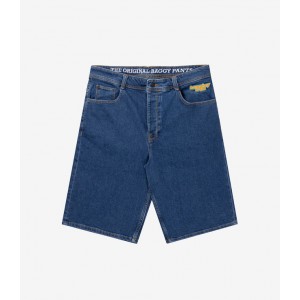 PANTALÓN CORTO HOME BOY BAGGY WASHED BLUE