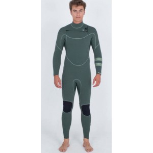 Traje Neopreno Hurley Plus 4/3 Chest Zip green