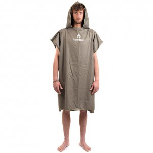 PONCHO SURFLOGIC QUICK DRY OLIVE